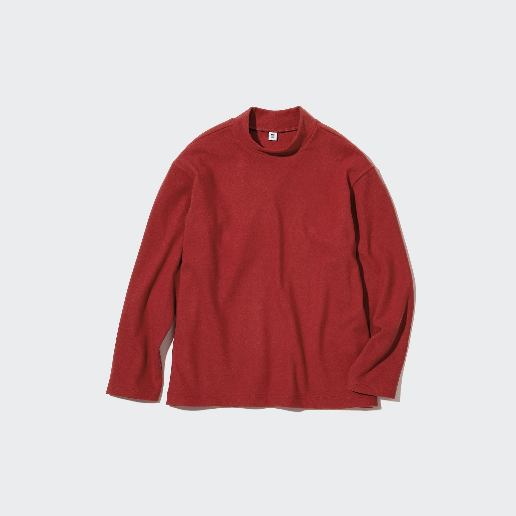 Soft Fleece High Neck Long Sleeve T-Shirt | UNIQLO US