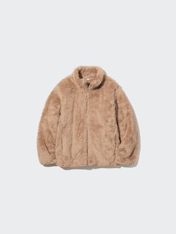 Fluffy Yarn Fleece Full-Zip Jacket