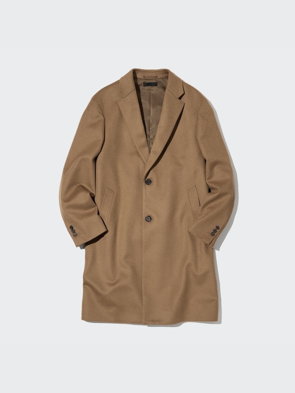 Wool Cashmere Chesterfield Coat