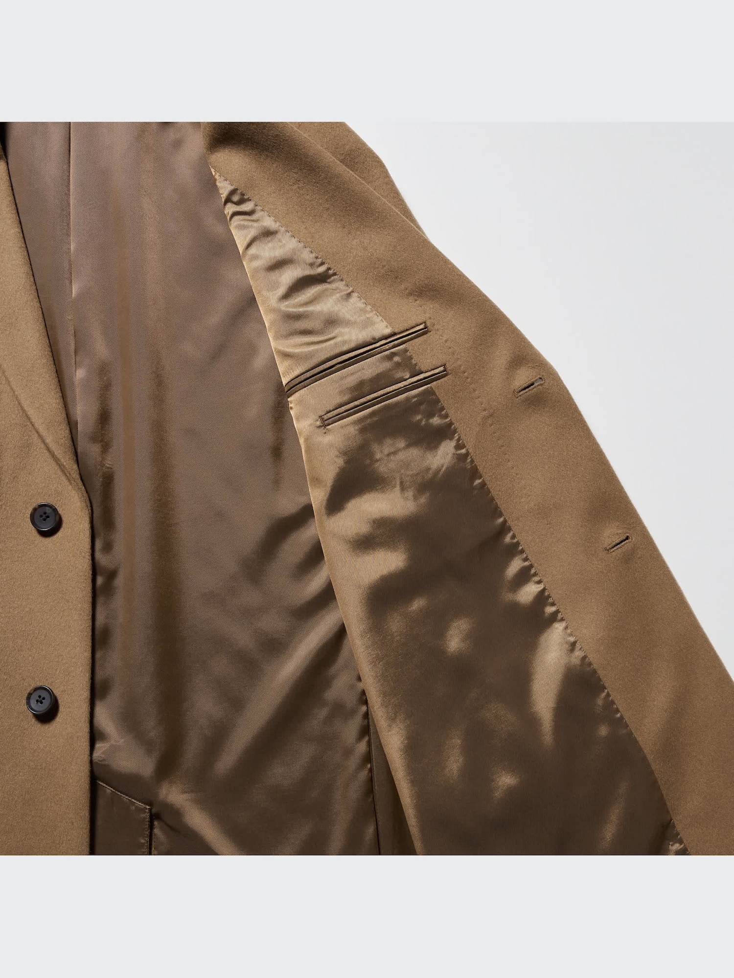 Men's Wool Cashmere Chesterfield Coat | UNIQLO US