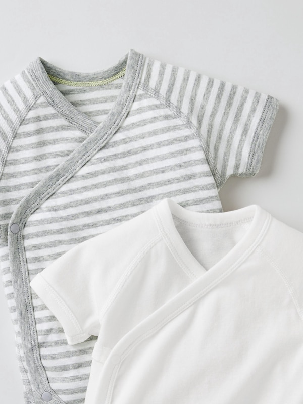 Newborn Crew Neck Short Sleeved Bodysuit