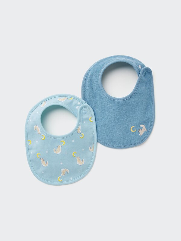 Joy of Print Bib (Set of 2)(Wolf)