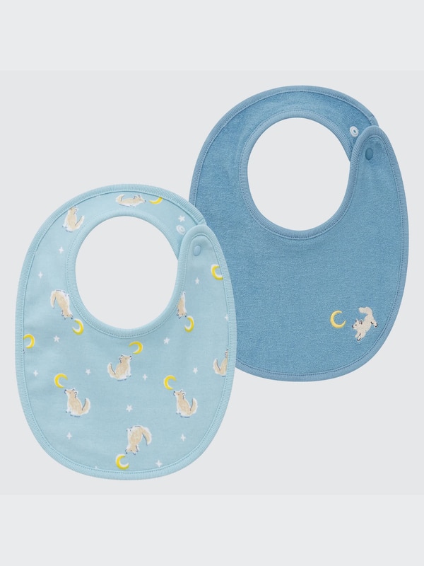 Joy of Print Bib (Set of 2)(Wolf)