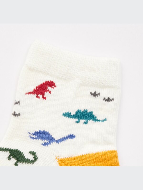 Regular Socks (2 Pairs)(Solid/Rocket/Dinosaur)