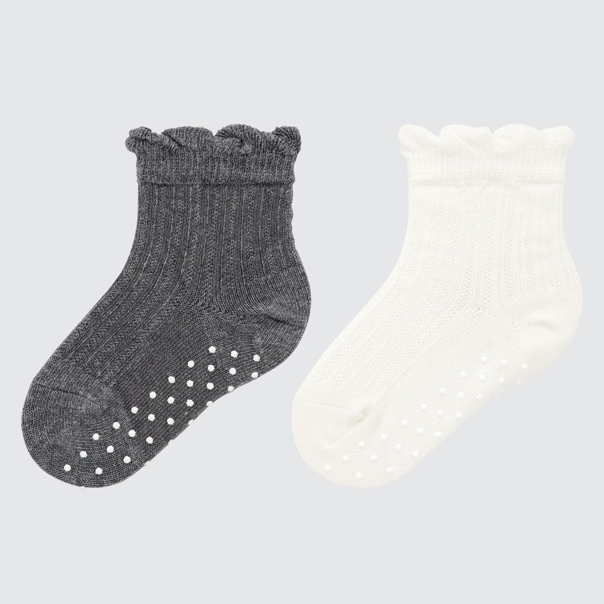 Babies Regular Socks (Two Pairs) UNIQLO