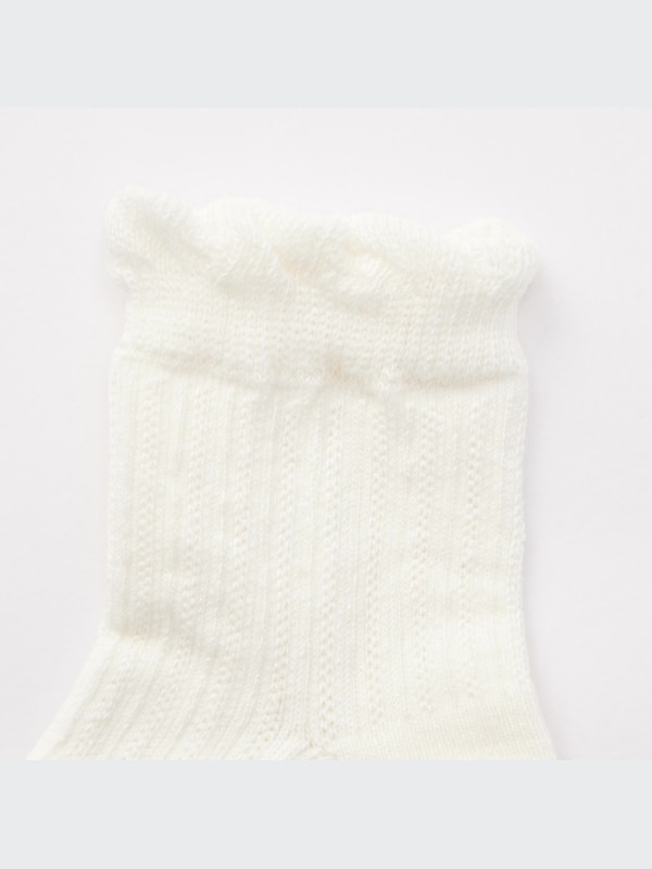 Regular Socks (2 Pairs)(Frill/Flower/Bird)