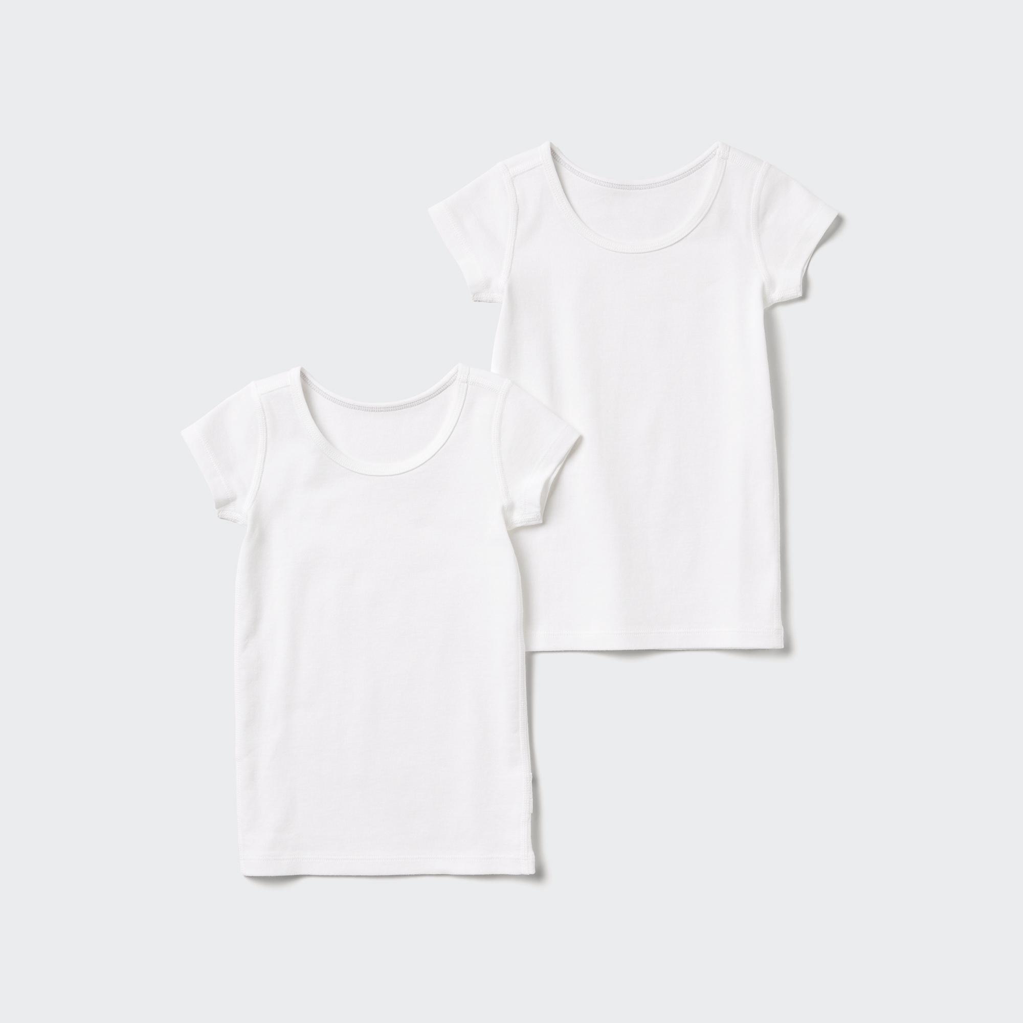 Cotton Ribbed T-Shirt (2 Pack)