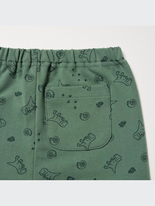 Relaxed Fit Full-Length Leggings (Dinosaur)