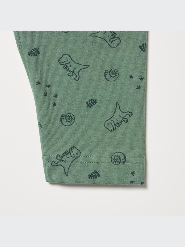 Relaxed Fit Full-Length Leggings (Dinosaur)