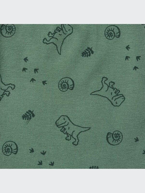 Relaxed Fit Full-Length Leggings (Dinosaur)