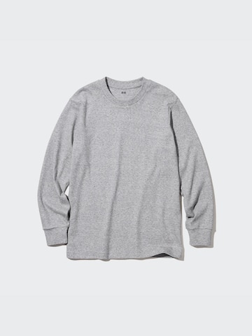 Brushed Cotton Crew Neck Long-Sleeve T-Shirt