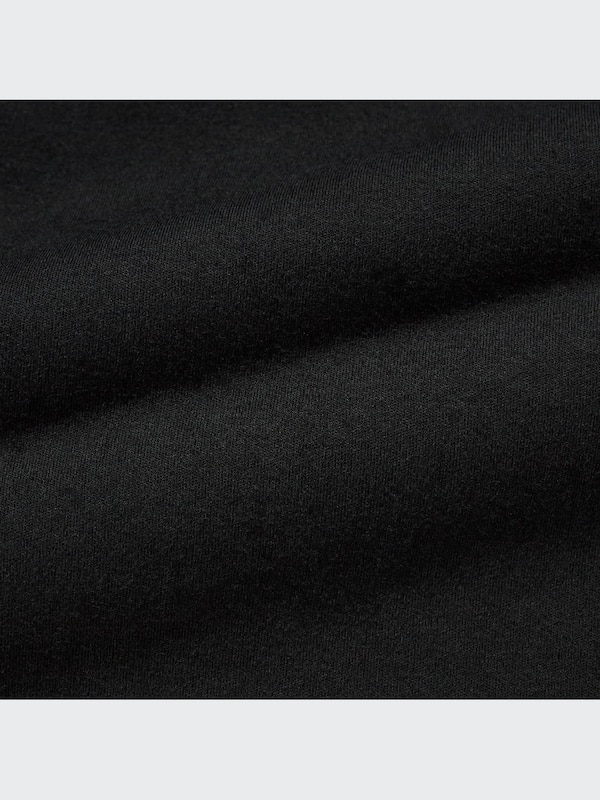 Brushed Cotton Mock Neck Long-Sleeve T-Shirt