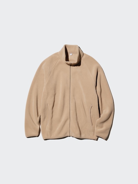 Uniqlo - Veste En Polaire Zippée - Beige - M