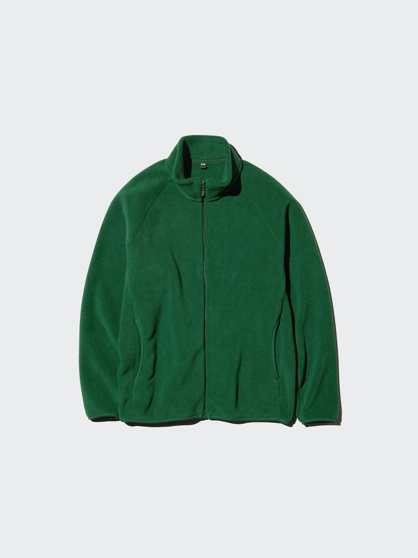 Флисовая куртка на молнии Uniqlo, цвет: Чёрный — фото 6