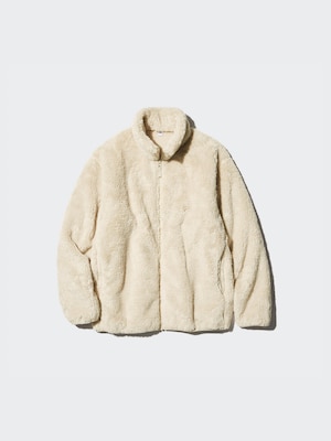 Fluffy Yarn Fleece Full-Zip Jacket