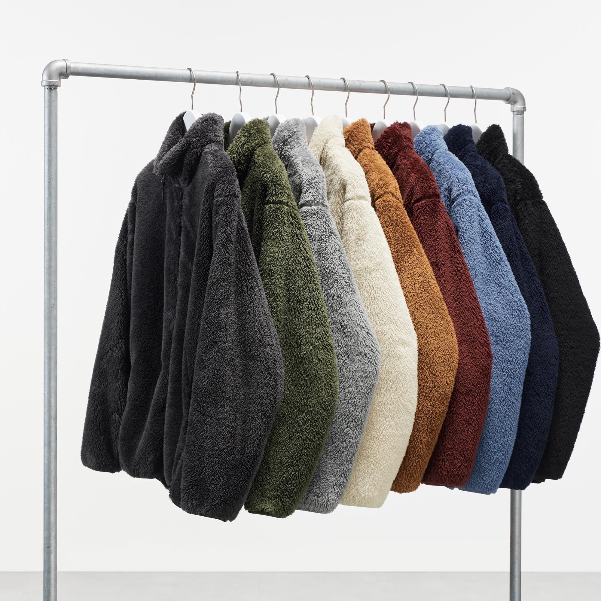 FLUFFY YARN FLEECE FULL-ZIP JACKET | UNIQLO CA