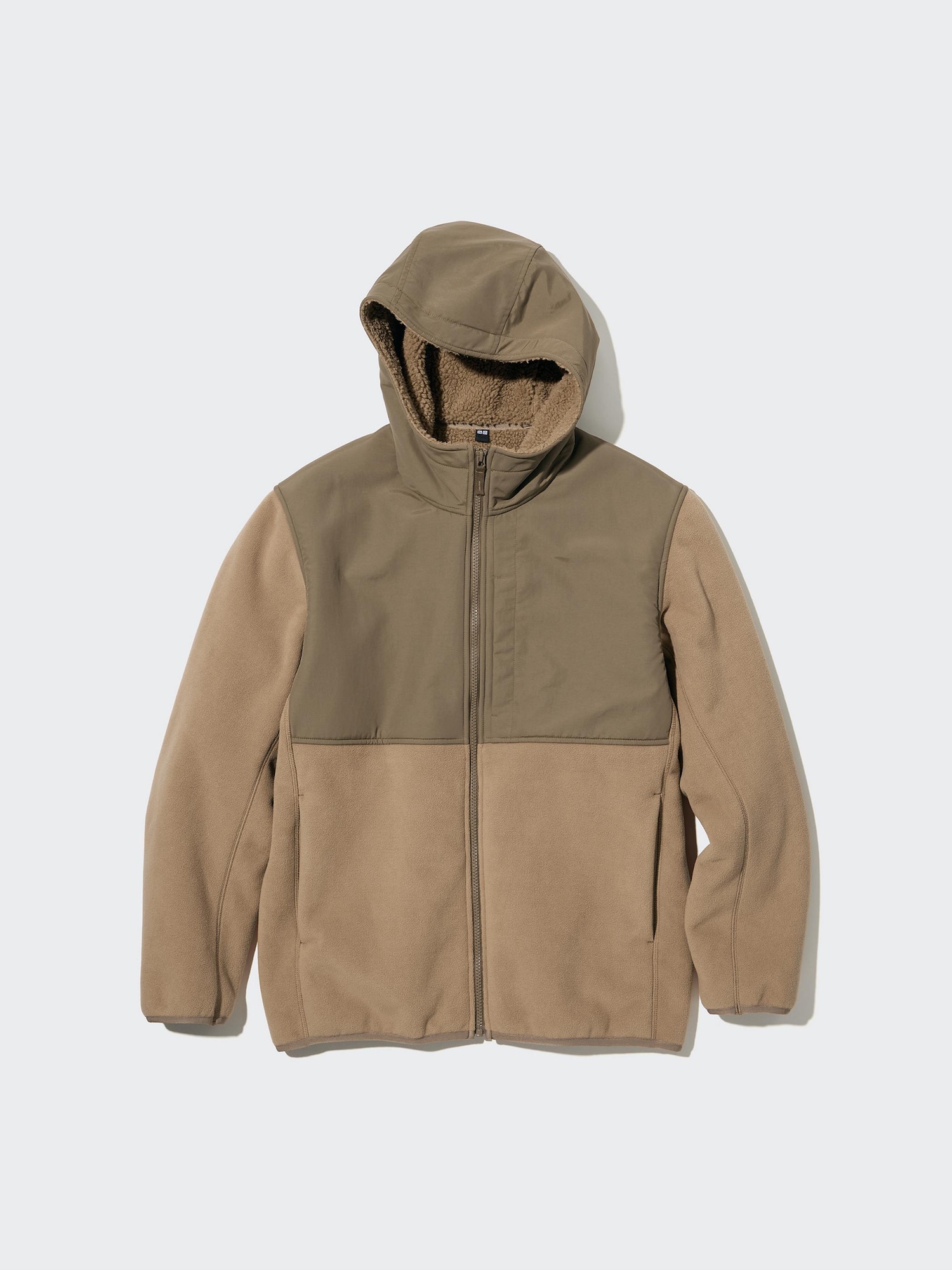 MEN S WINDPROOF OUTER FLEECE HOODIE UNIQLO CA