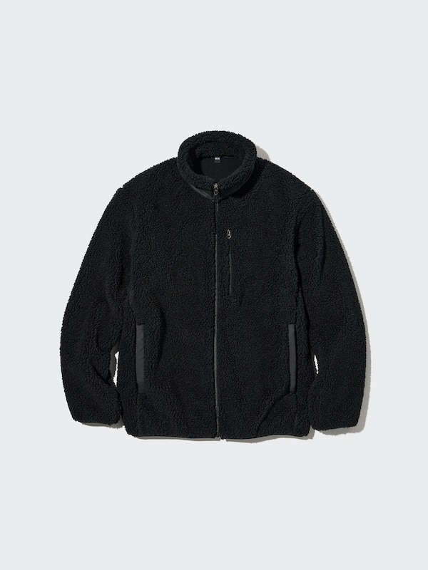 VESTE EN POLAIRE COUPE-VENT
