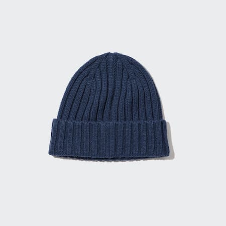 HEATTECH Ribbed Beanie Hat