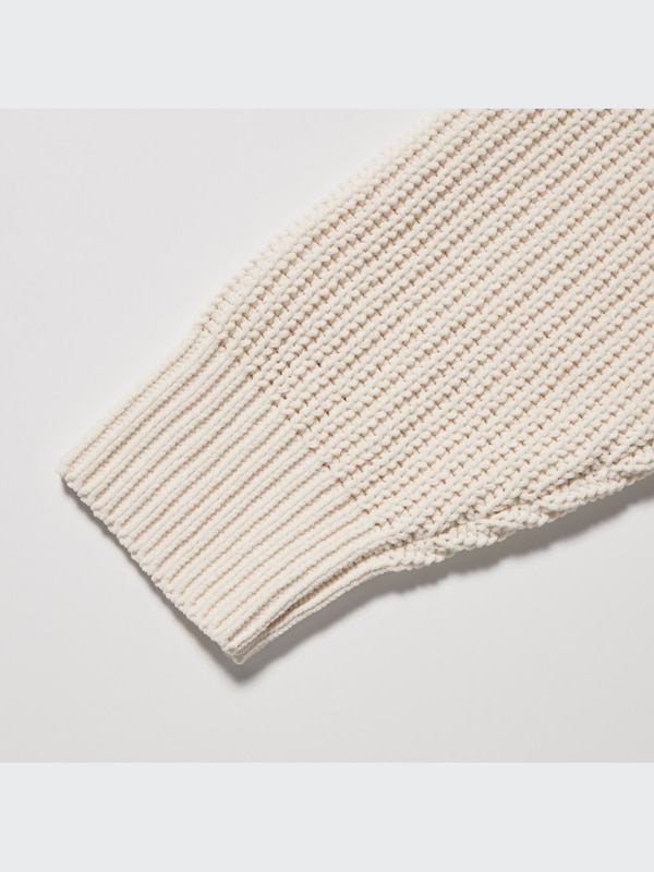 Washable Knit Long-Sleeve Cardigan