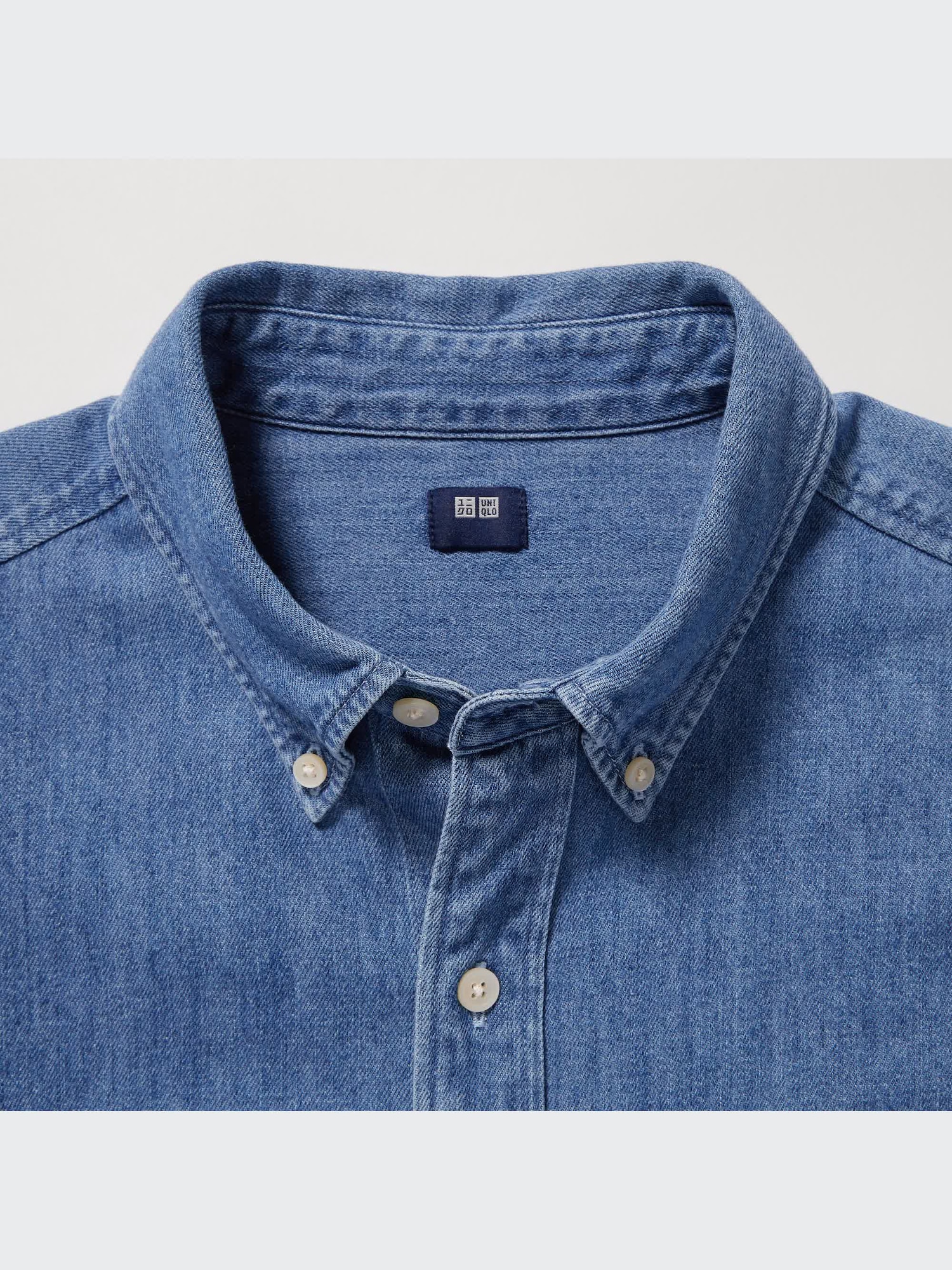 Unisex Denim Long-Sleeve Shirt | UNIQLO US