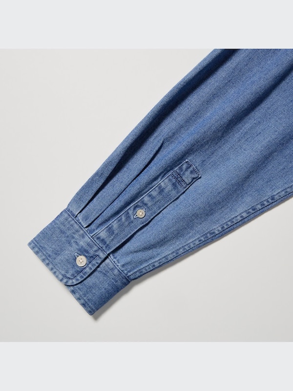 Denim Long-Sleeve Shirt