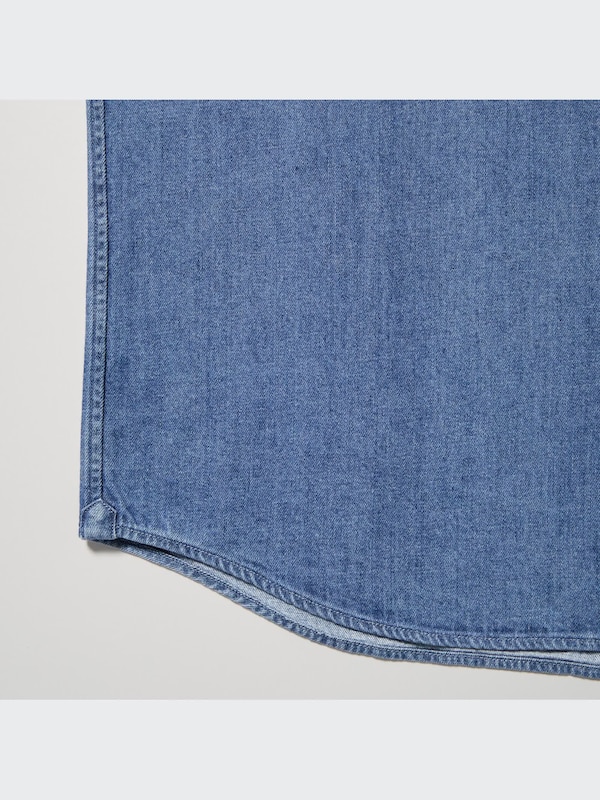 Denim Long-Sleeve Shirt