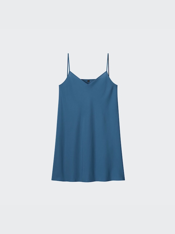 Printed V-Neck Long-Sleeve Flare Mini Dress