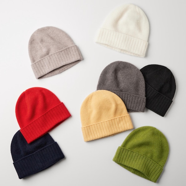 Cashmere Knitted Beanie UNIQLO US