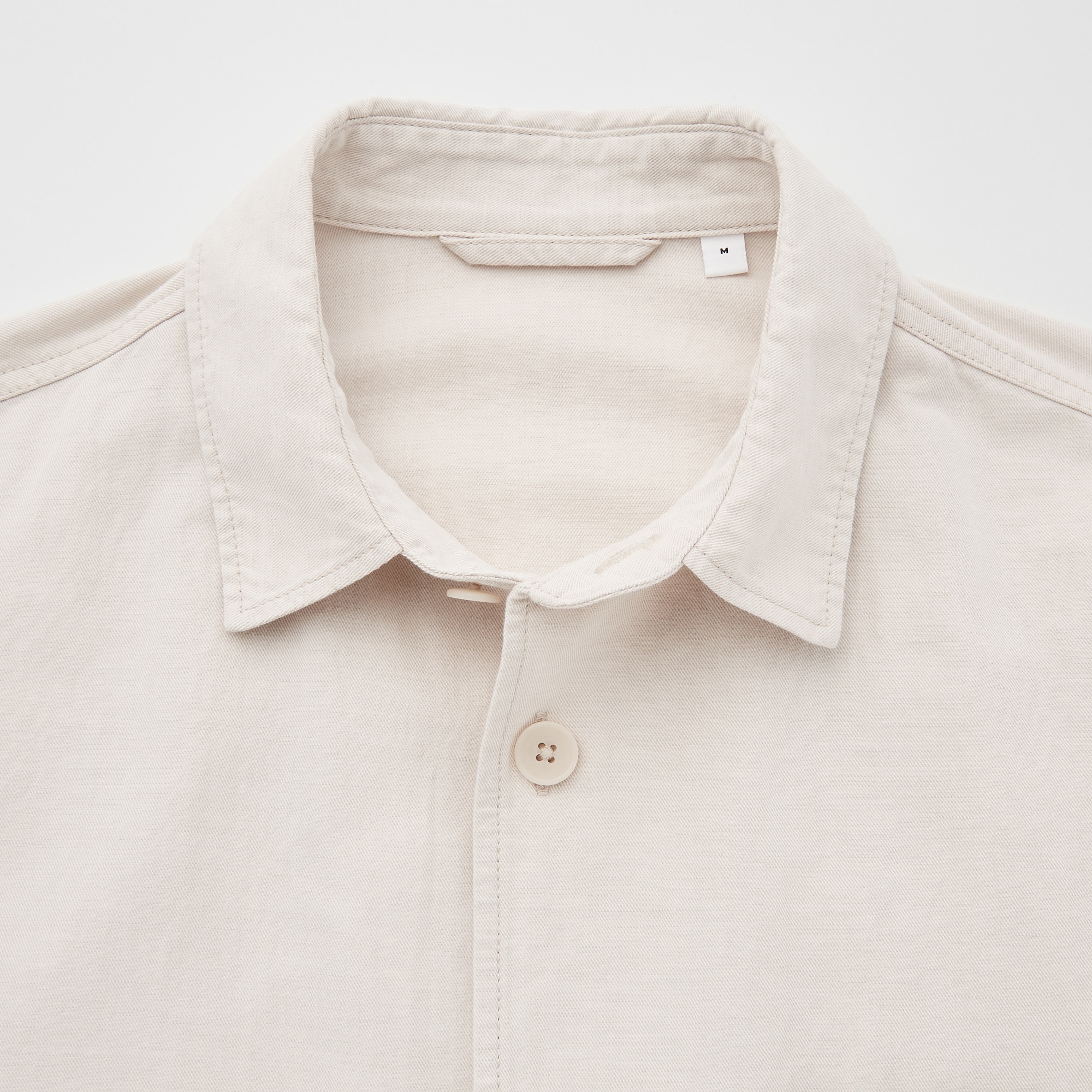 Cotton Linen Blend Shirt Jacket | UNIQLO UK