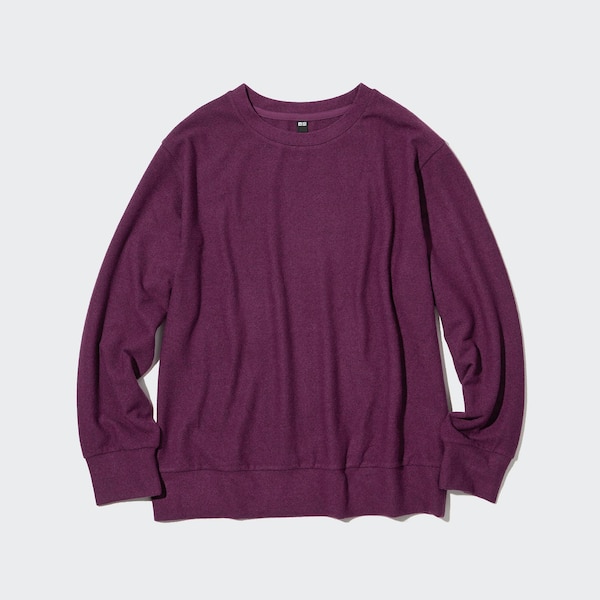 Soft Knitted Fleece Crew Neck Long Sleeve T Shirt UNIQLO US soft-knitted-fleece-crew-neck-long-sleeve-t-shirt-uniqlo-us