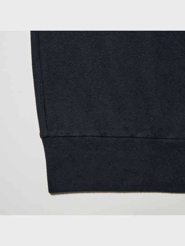 Soft Knitted Fleece Crew Neck Long-Sleeve T-Shirt