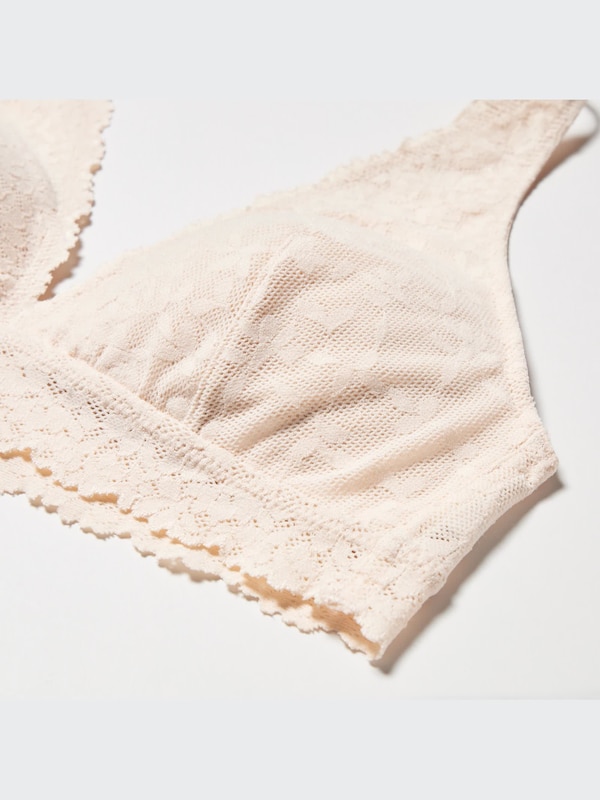 Wireless Bra (Plunging Relax, Lace)