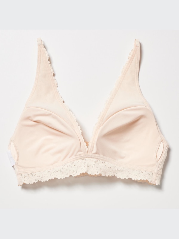 Wireless Bra (Plunging Relax, Lace)