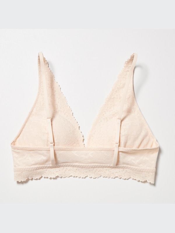 Wireless Bra (Plunging Relax, Lace)