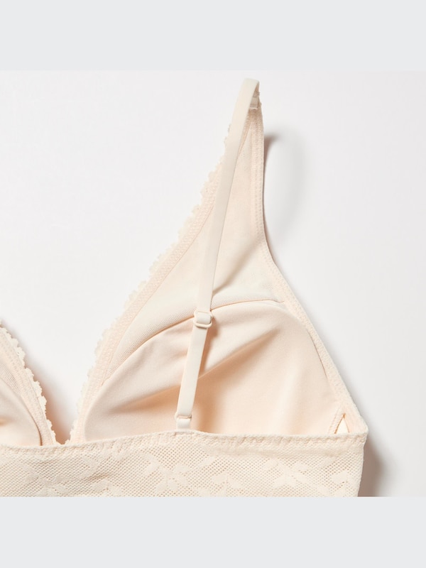 Wireless Bra (Plunging Relax, Lace)