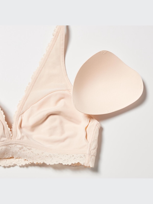 Wireless Bra (Plunging Relax, Lace)