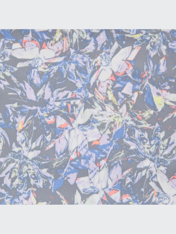 Wireless Bra (Active, Square Neck Print)