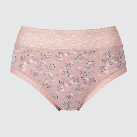 Floral High Rise Briefs