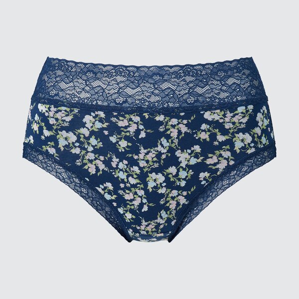 Flower Print HighRise Briefs UNIQLO US