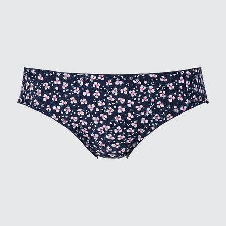 Floral Frilled Mid Rise Briefs