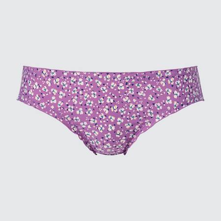 Floral Frilled Mid Rise Briefs