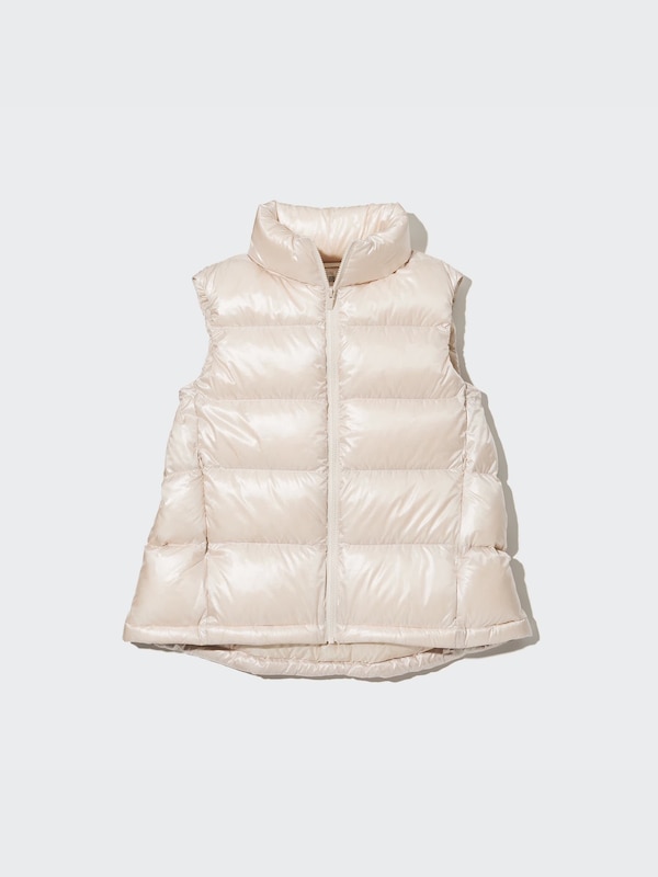 Ultra Light Down Shiny Puffer Vest