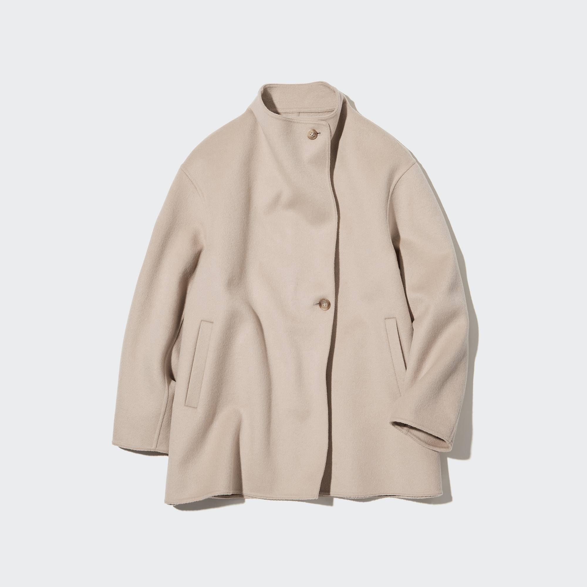 Wool Blend Short Coat | UNIQLO US