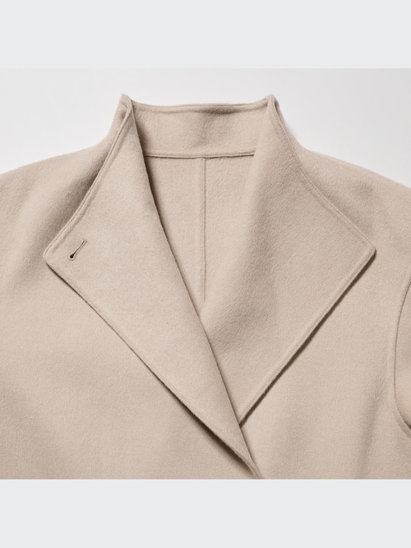 Wool Blend Short Coat