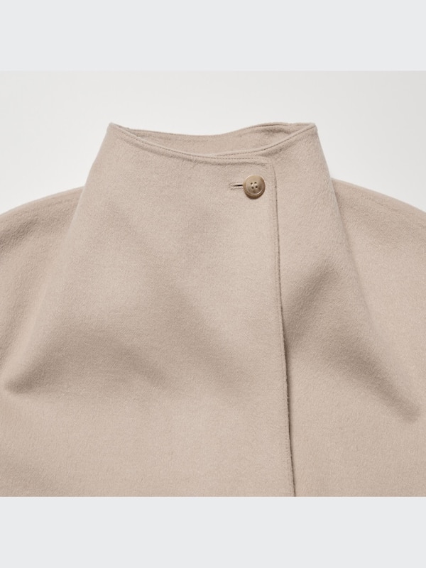 Wool Blend Short Coat