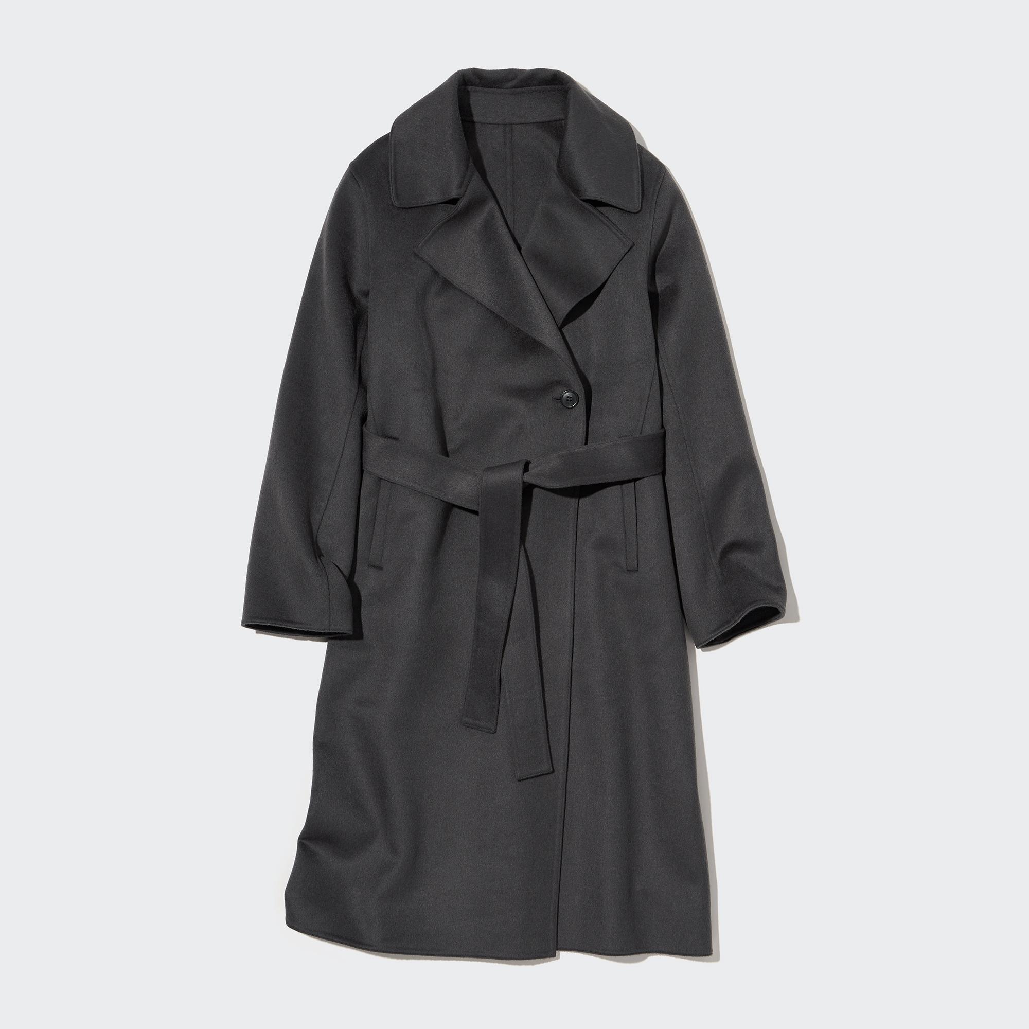 uniqlo wool trench coat