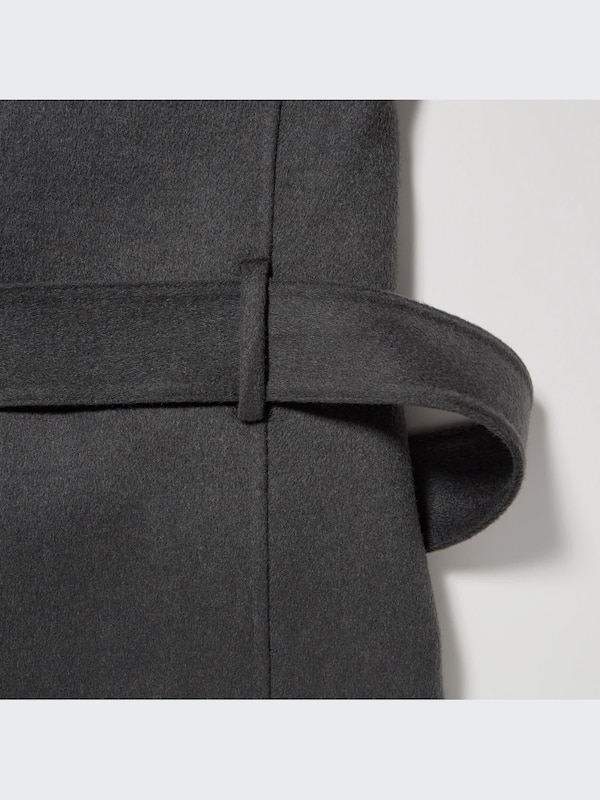 Wool Blend Long Coat