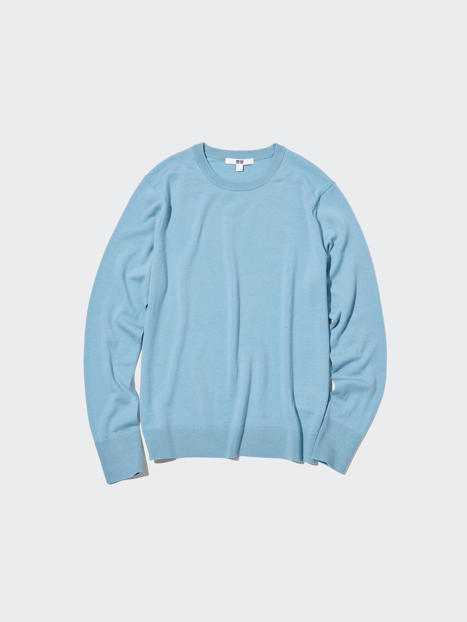 新品　BRIEFING MERINO WOOL CREW NECK KNIT L MERINO WOOL CREW-NECK SWEATER - NAVY | COS US