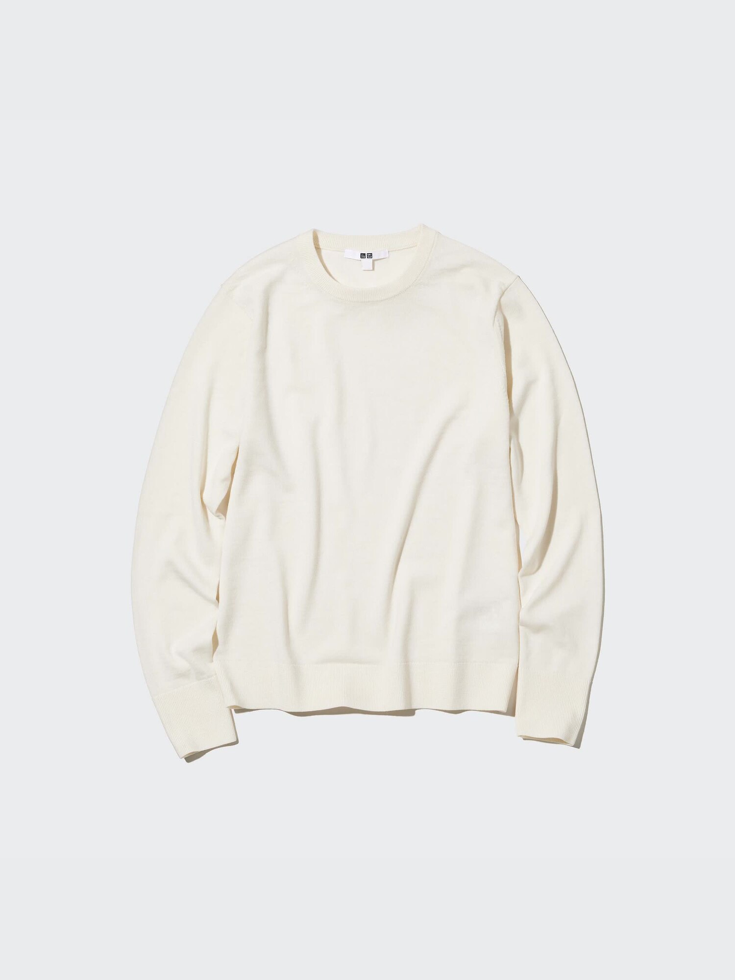 Women's Extra Fine Merino Crew Neck Long-Sleeve Sweater | UNIQLO US